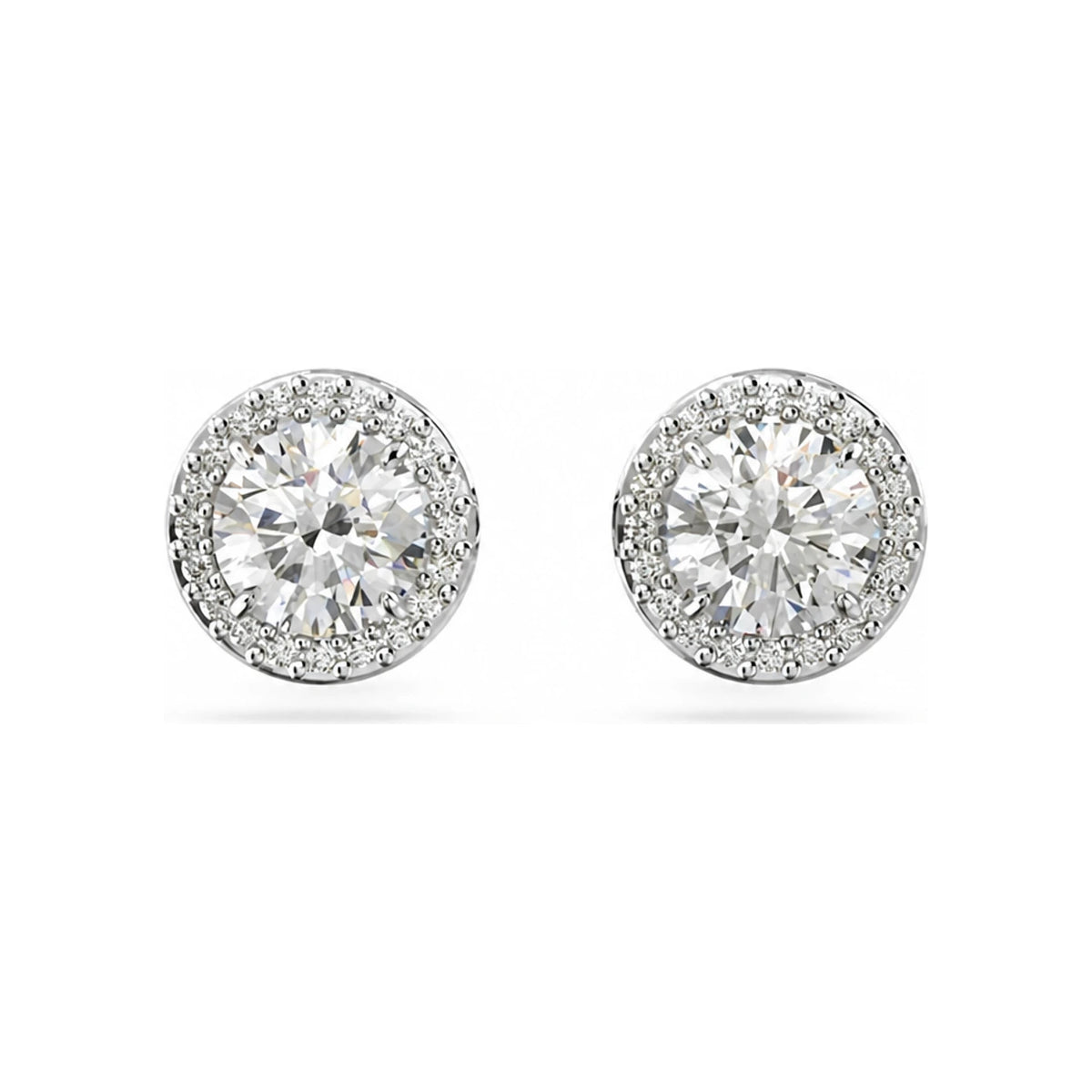 Swarovski Crystal Stud Earrings for Women 5636269 Una Angelic