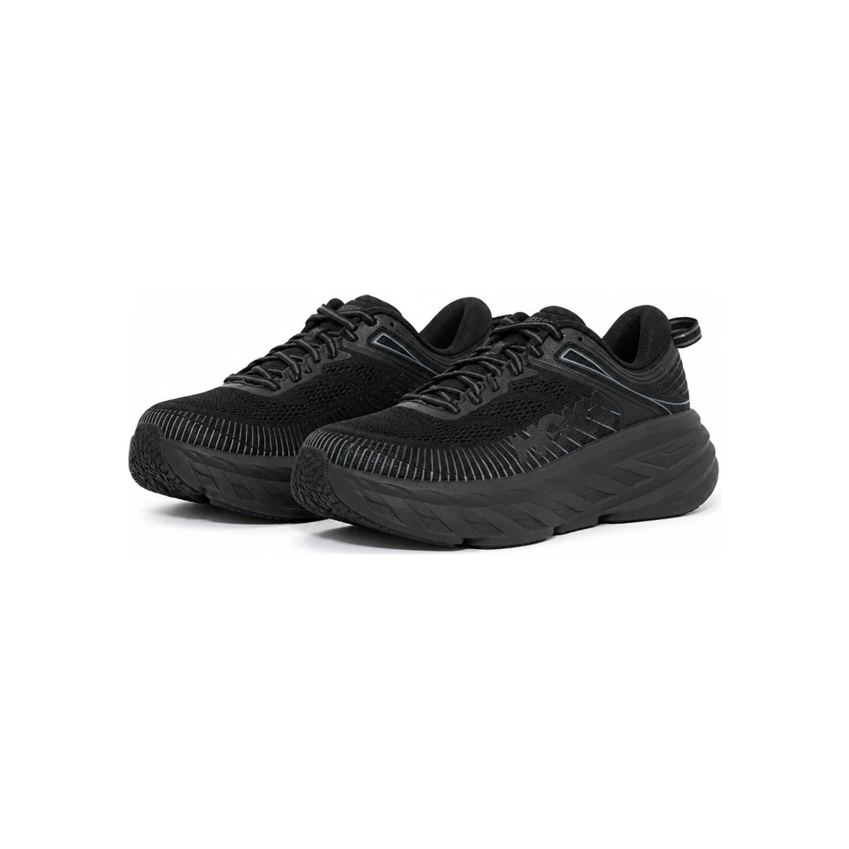 HOKA Black Bondi 7 Low-Top Sneakers 1110519 BBLC