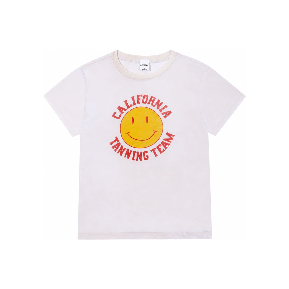 RE/DONE Classic Tanning Short Sleeve Women's T-Shirt 792 02WCGT321