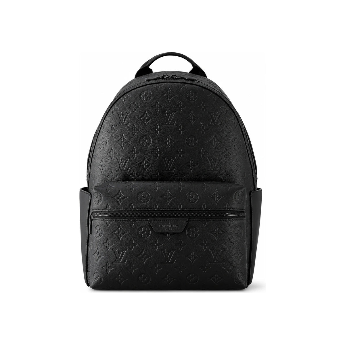 Louis Vuitton Monogram Eclipse Discovery Backpack Black Leather
