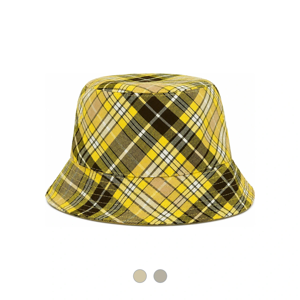 BURBERRY Women's Giant Bucket Hat Yellow Archive Beige 8036994