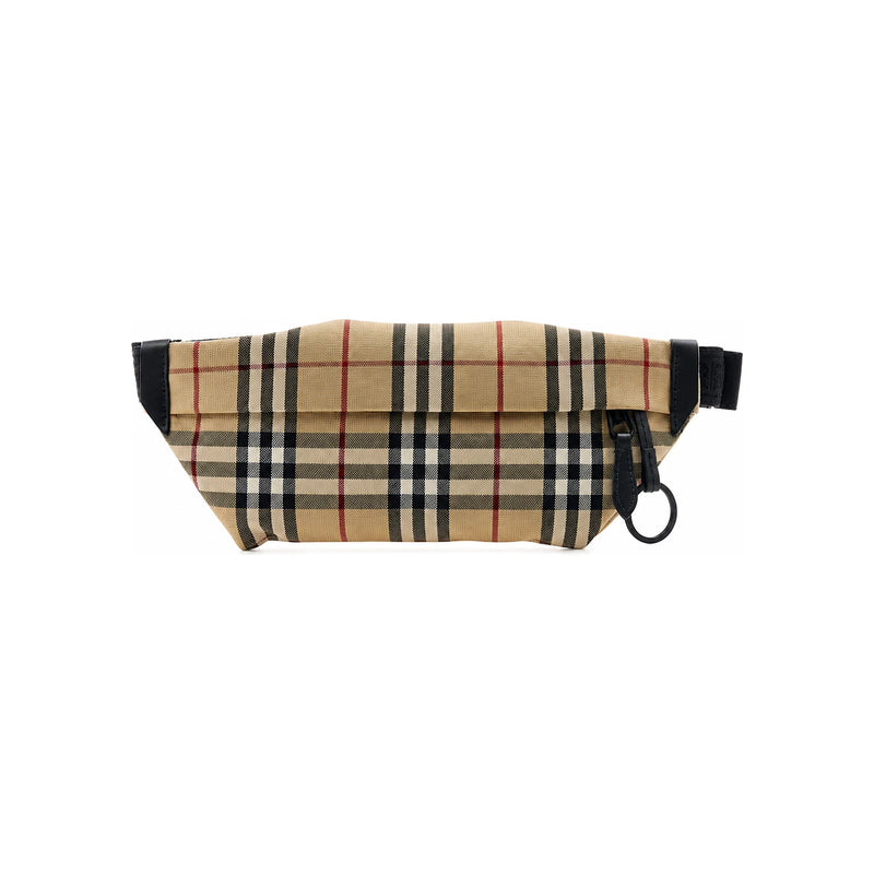 BURBERRY Vintage Check Beige Belt Bag