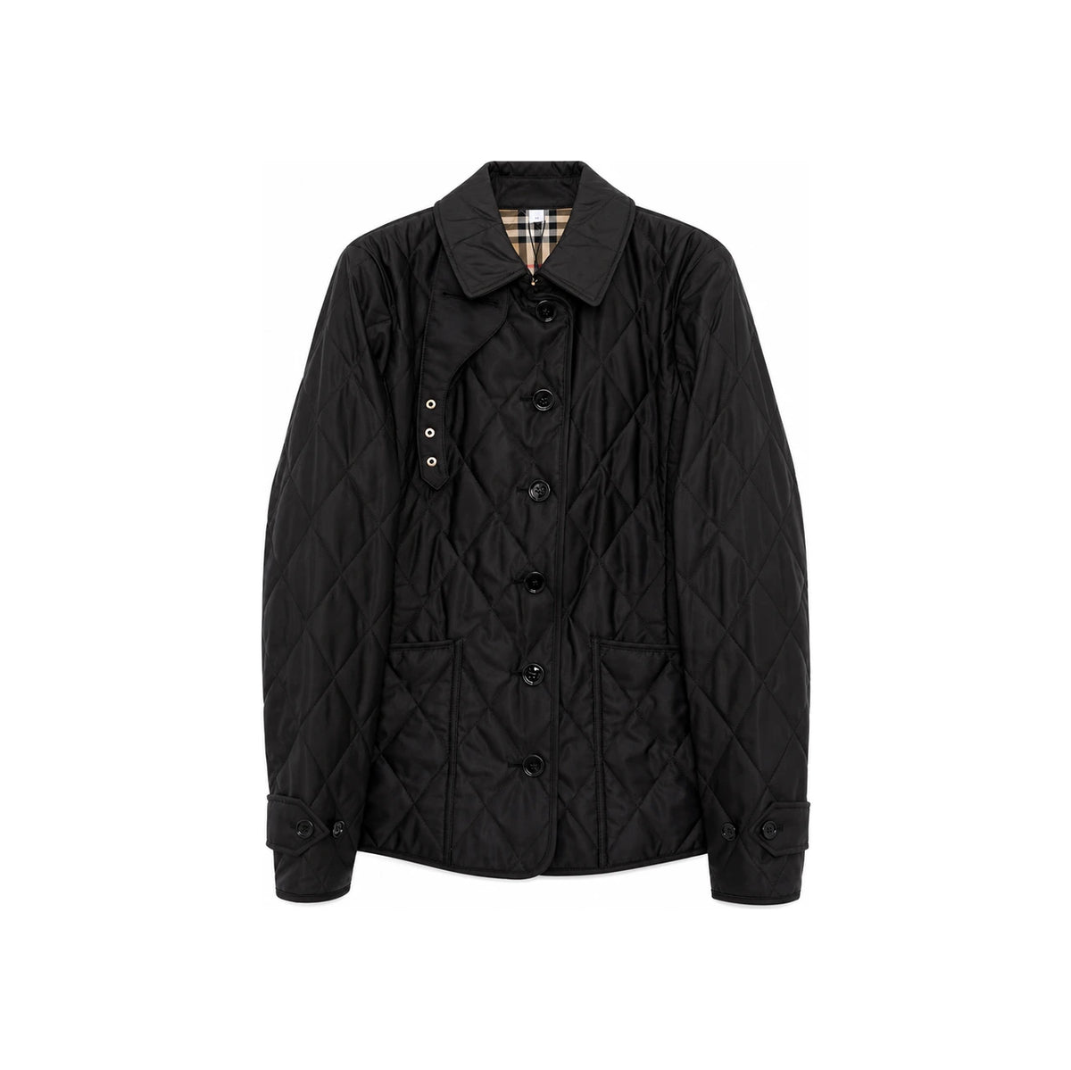 BURBERRY Diamond Quilted Women’s Jacket Black