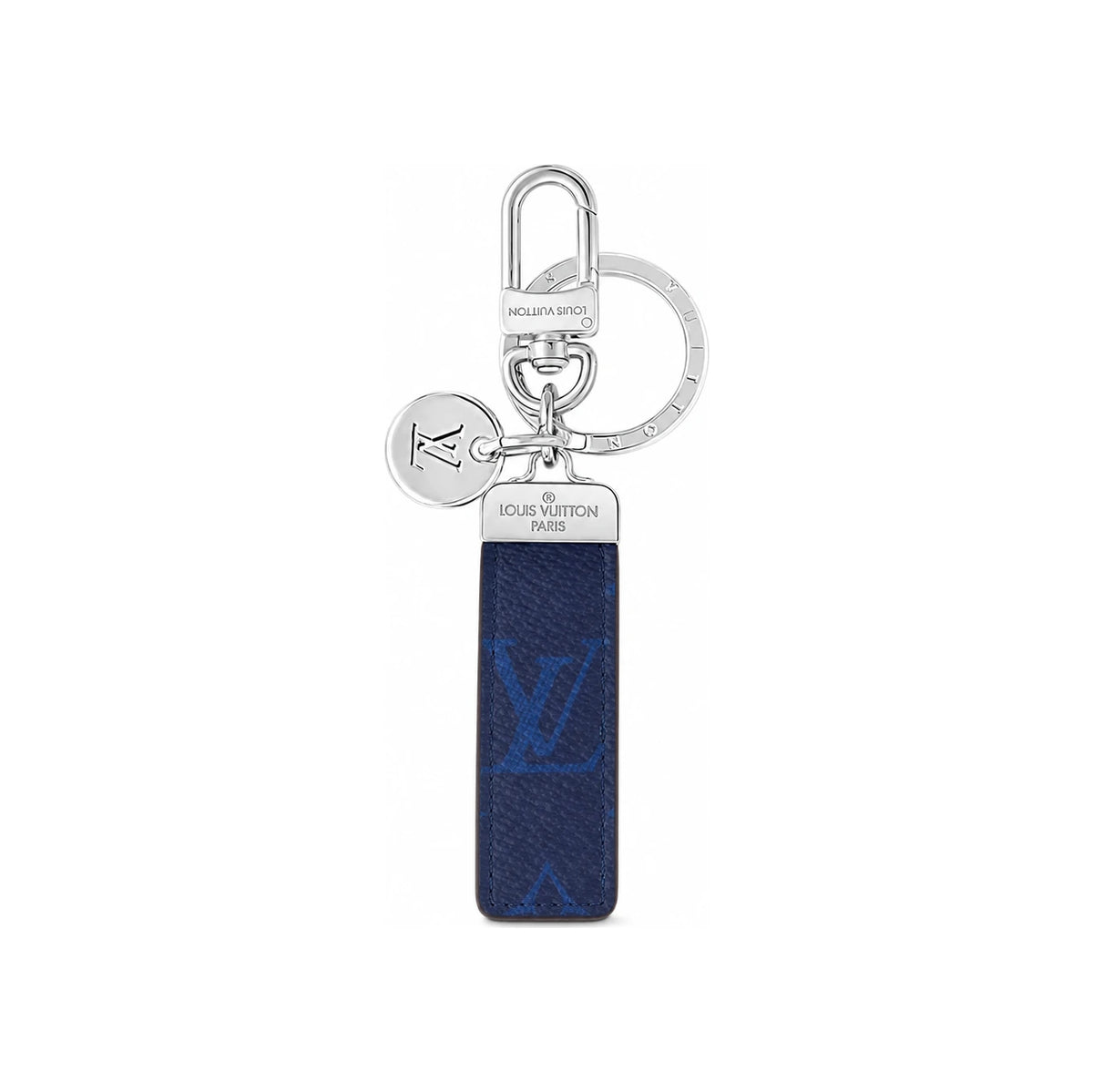 Louis Vuitton Cobalt Blue Neo LV Club Key Holder Key Ring Unisex