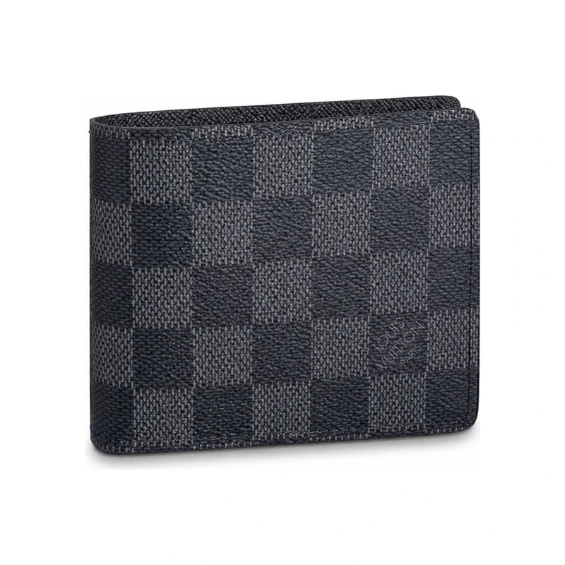 Louis Vuitton Damier Graphite Leather Bifold Wallet for Men