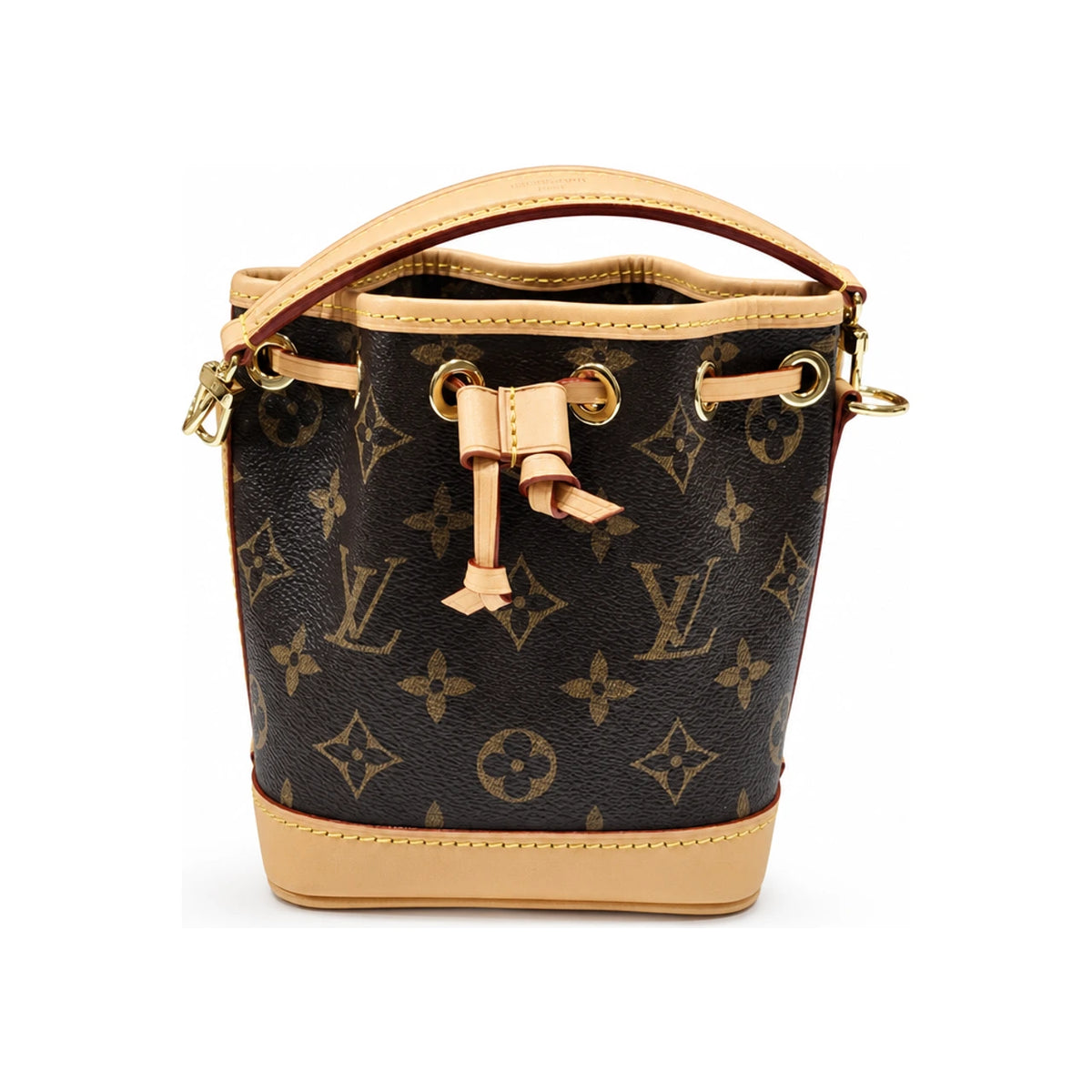 Louis Vuitton Monogram Nano Noe Mini Bucket Crossbody Shoulder Bag