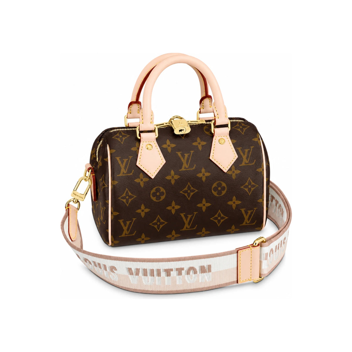 Louis Vuitton Monogram Speedy Bandouliere 20 Tote Bag