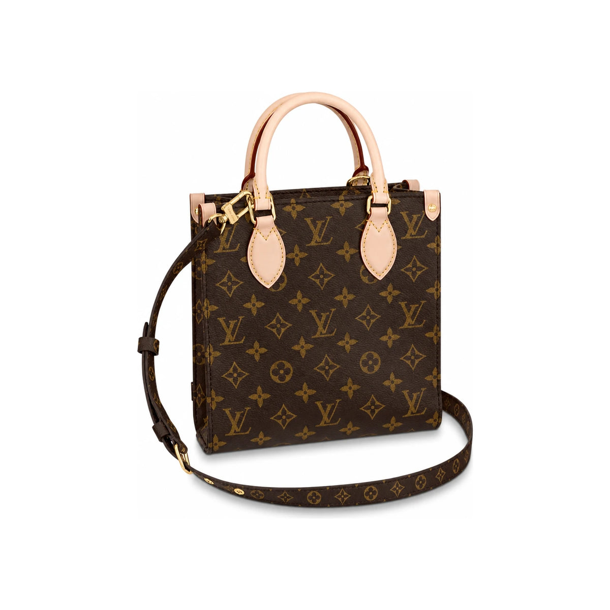 Louis Vuitton Sac Plat BB Tote Crossbody Bag