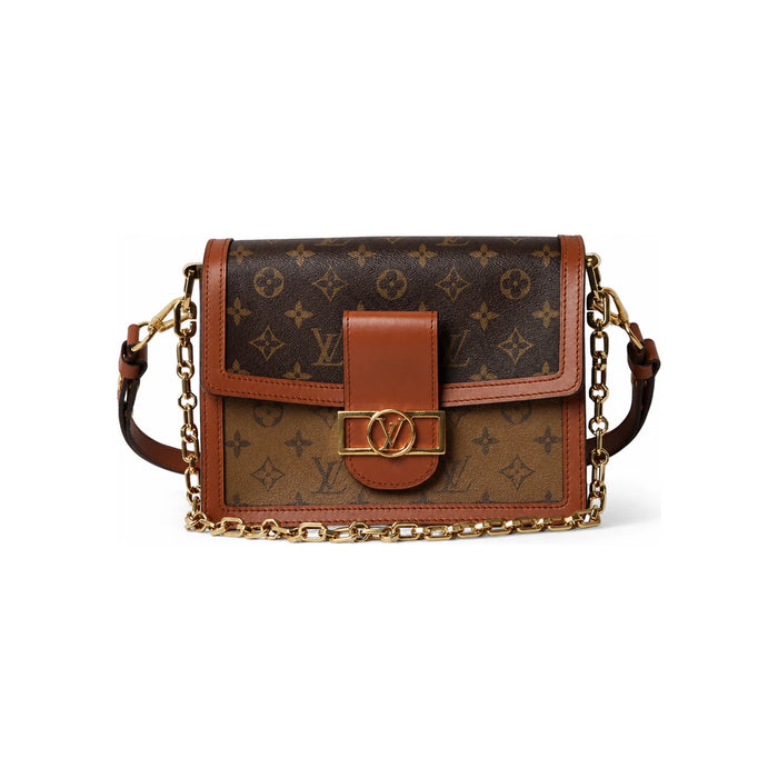 Louis Vuitton Dauphine MM Monogram Canvas Shoulder Bag M45958