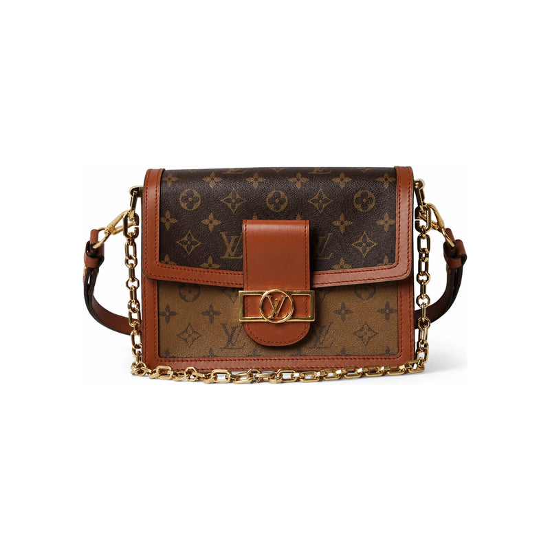 Louis Vuitton Dauphine MM Monogram Canvas Shoulder Bag M45958