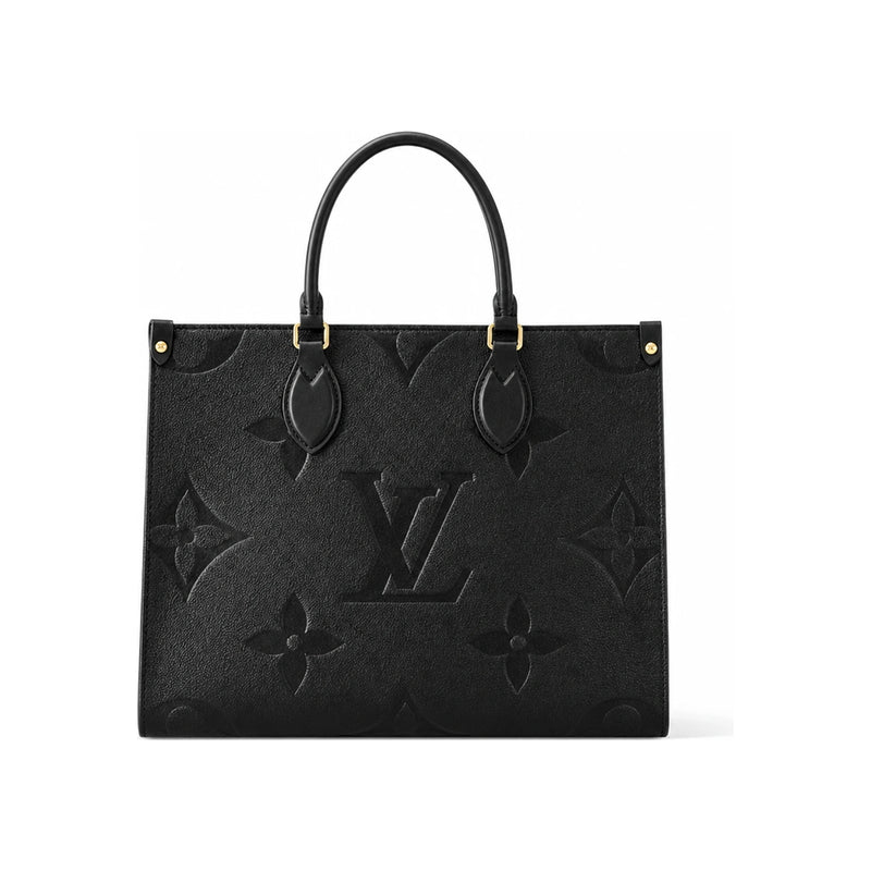 Louis Vuitton OnTheGo MM Black Tote Bag