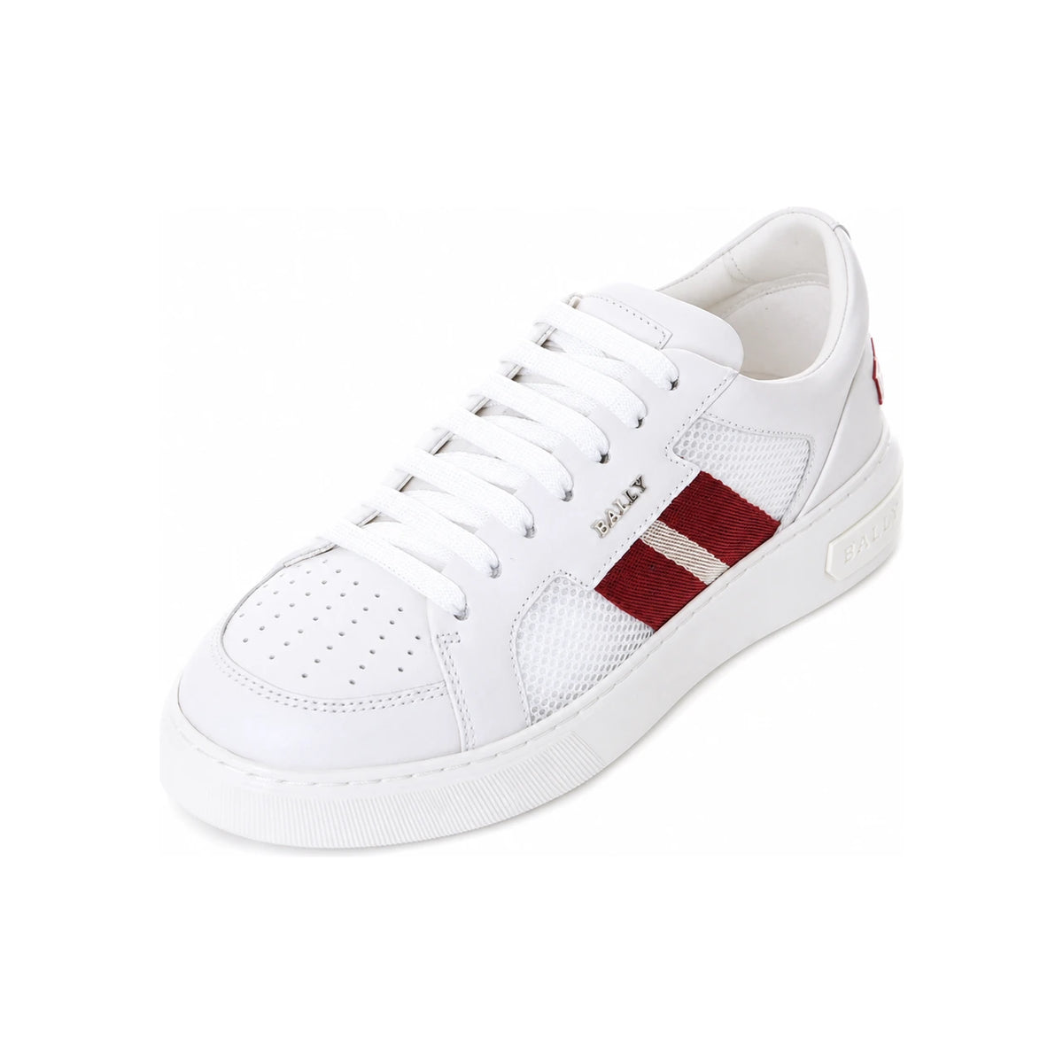 BALLY Leather Low-Top Sneakers Black