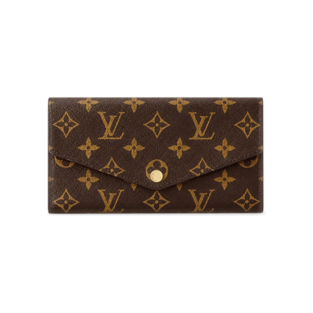 Louis Vuitton Brown Sarah Wallet Bifold Wallet
