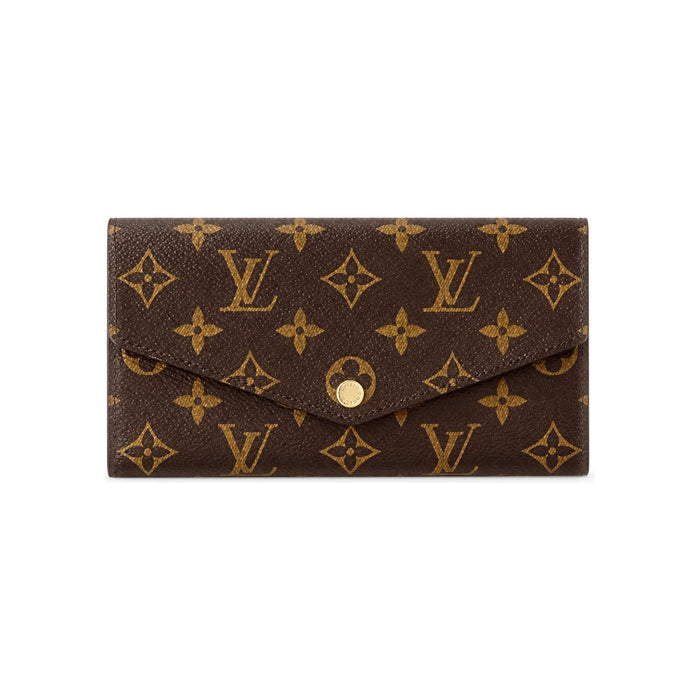 Louis Vuitton Brown Sarah Wallet Bifold Wallet