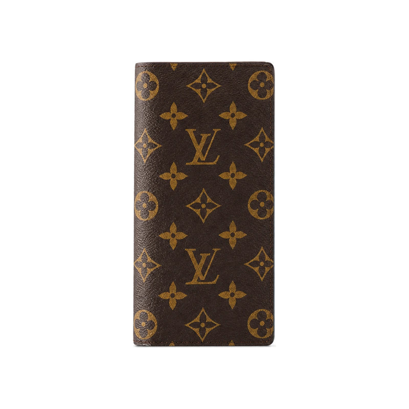 Louis Vuitton Monogram Canvas Brazza Long Wallet