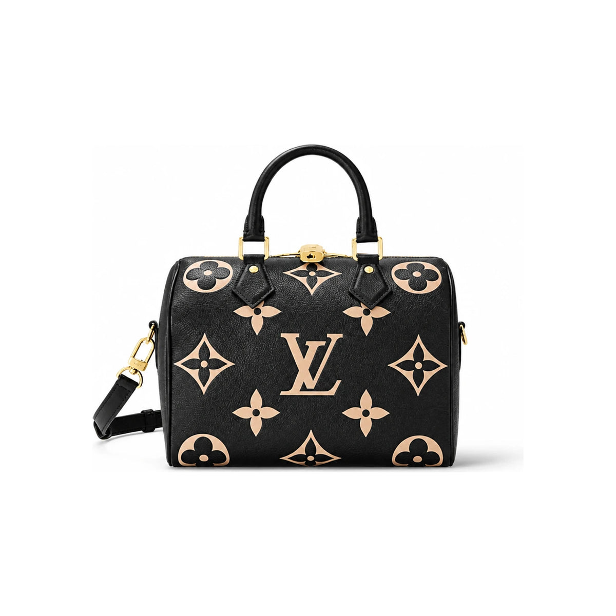 Louis Vuitton Speedy Bandouliere 25 Leather Shoulder Crossbody Bag