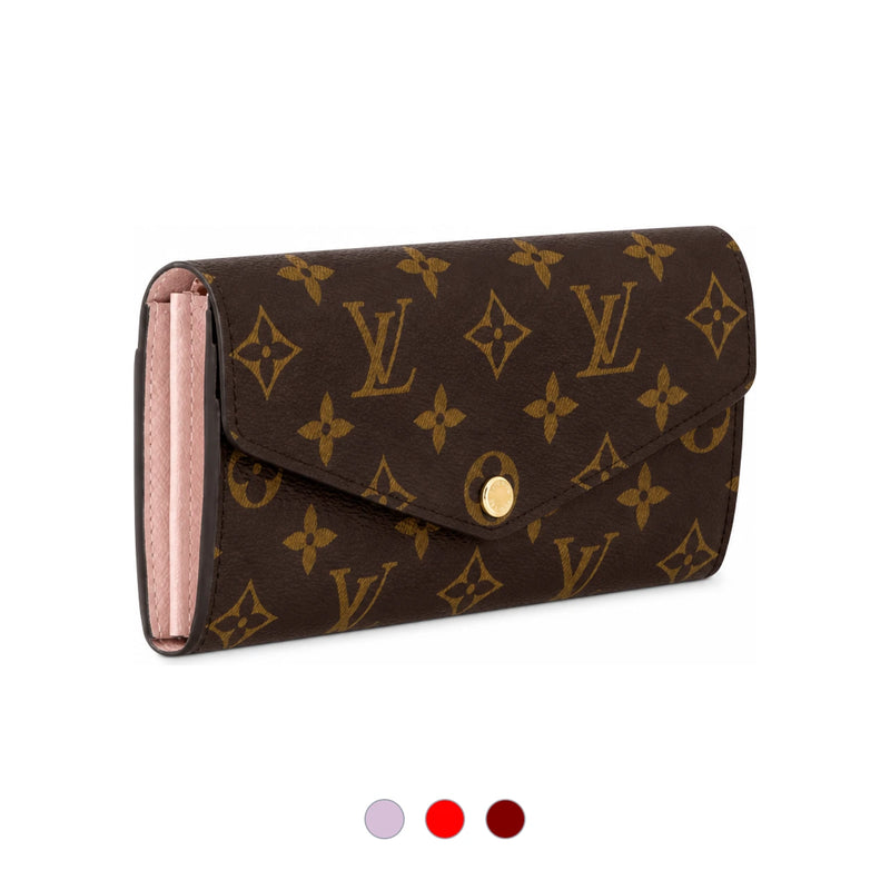 Louis Vuitton Rose Ballerine Pink Sarah Wallet Small Bifold Wallet