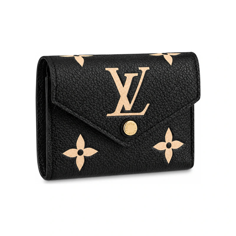 Louis Vuitton Empreinte Black Victorine Compact Wallet