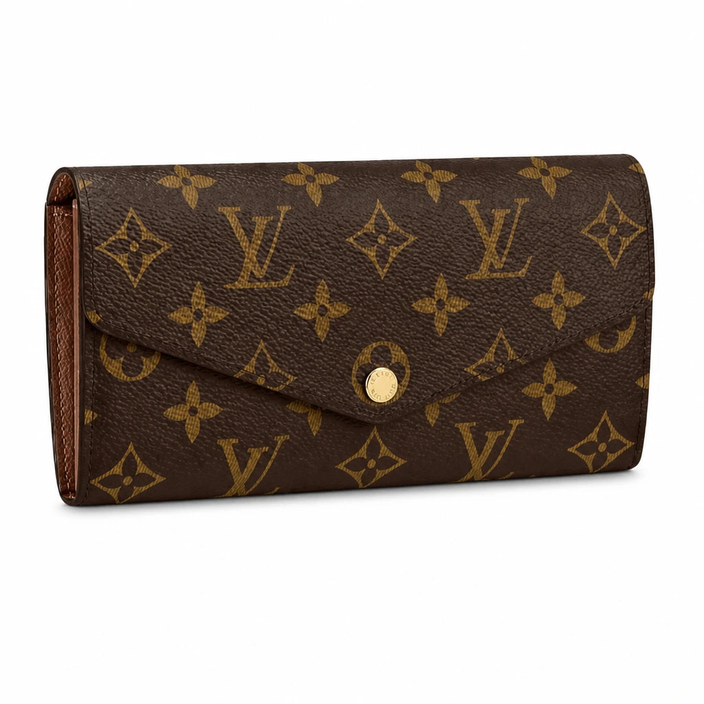 Louis Vuitton Monogram Canvas Sarah Women's Long Wallet M62236