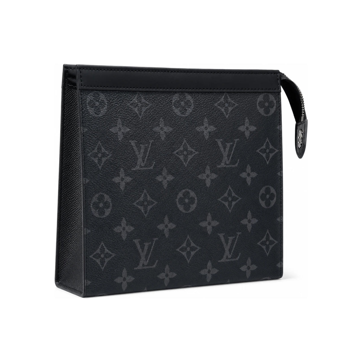 Louis Vuitton Monogram Eclipse Pochette Voyage MM Clutch Unisex