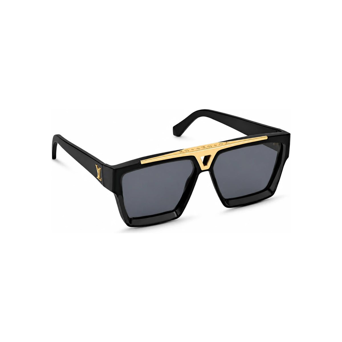 Louis Vuitton Black Acetate Evidence Sunglasses