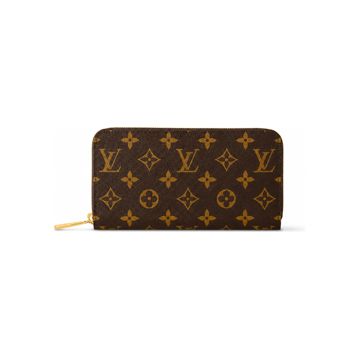 Louis Vuitton Monogram Zippy Long Wallet Coquelicot Red