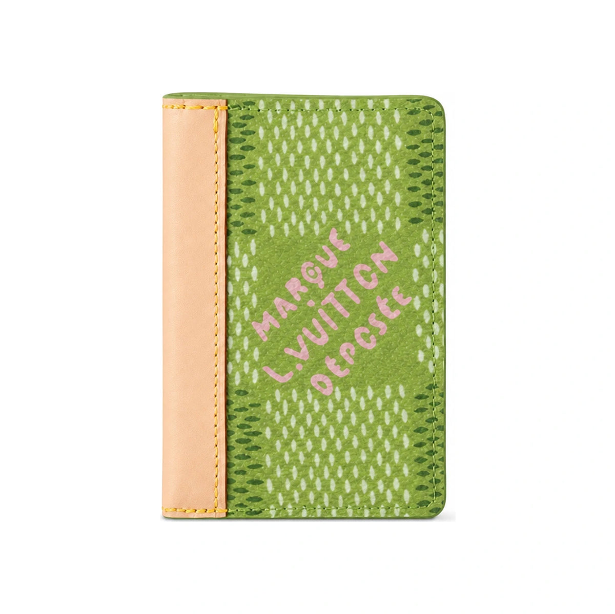 Louis Vuitton Tyler Collab Green Golf Coated Organizer Card Holder