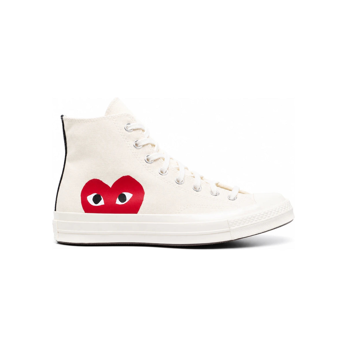 Comme des Garcons Beige Converse Chuck Taylor High Top Sneakers AZ K112 001 2