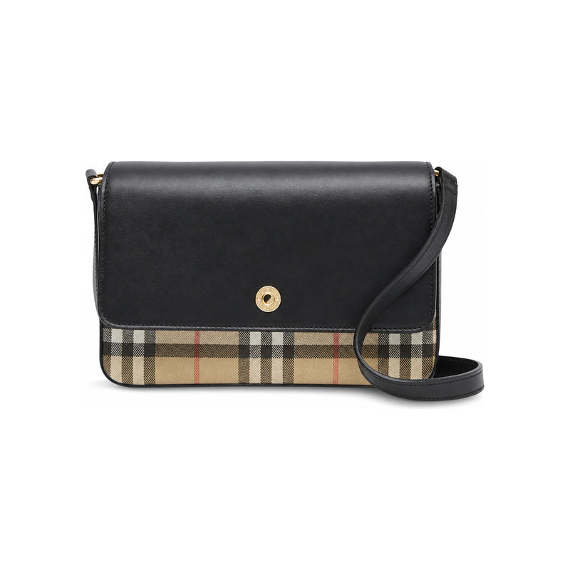 BURBERRY Hampshire Check Crossbody Bag