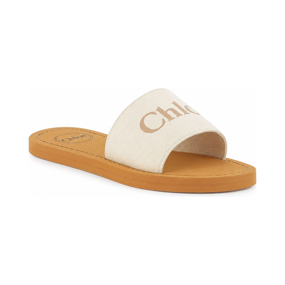 Chloe Ivory Logo Sandals Women’s C20507 148