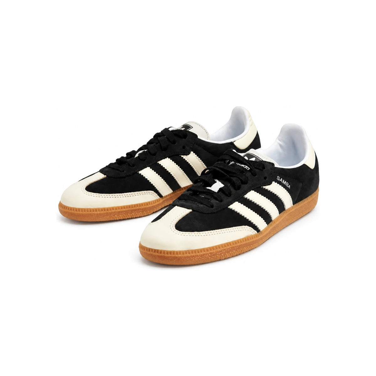 Adidas Samba OG Leather Sneakers Men's White Black