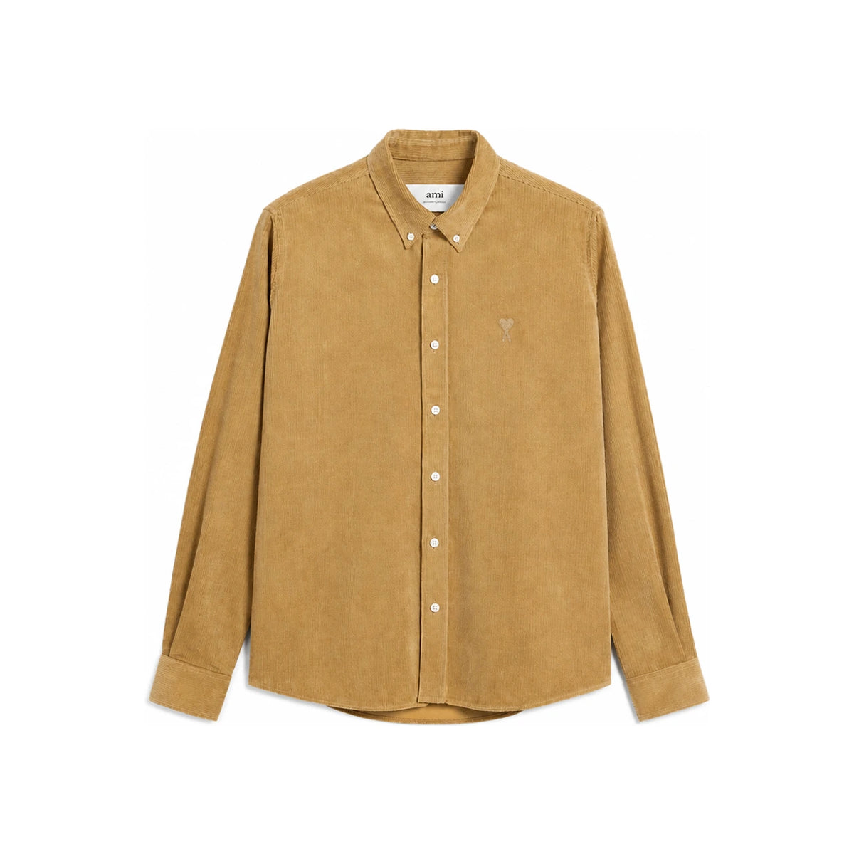 AMI Corduroy Classic Fit Long Sleeve Shirt