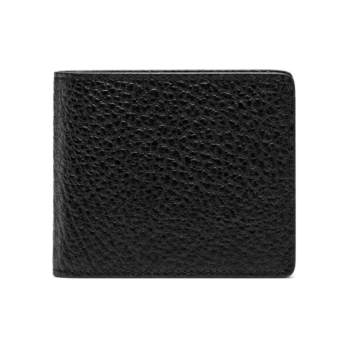 Maison Margiela Black Leather Bifold Wallet for Women