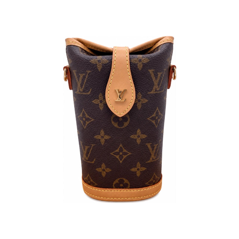 Louis Vuitton Monogram Fold Me Pouch Mini Crossbody Bag Phone Holder