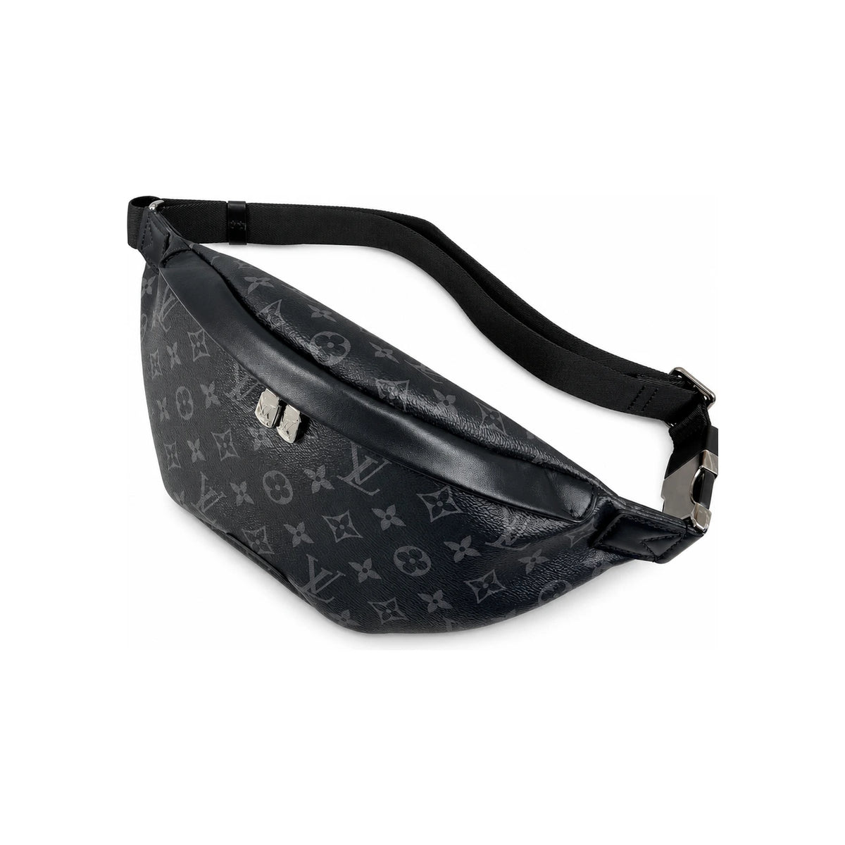 Louis Vuitton Discovery Bumbag PM Black Monogram Leather Crossbody Bag