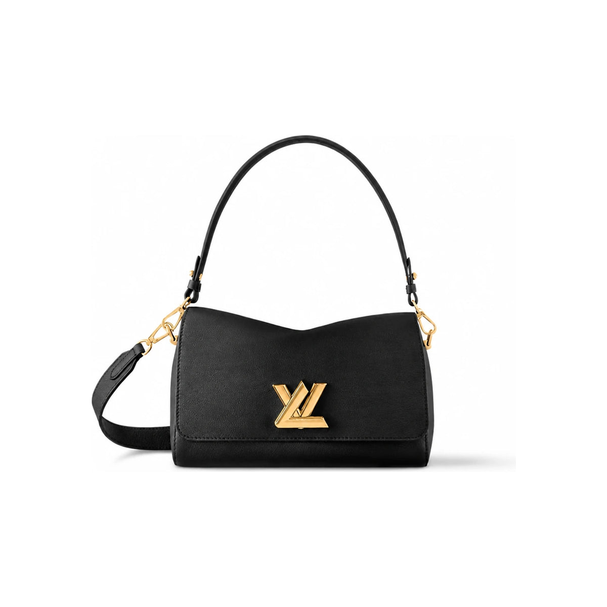Louis Vuitton Soft Twist Leather Shoulder Bag Tote