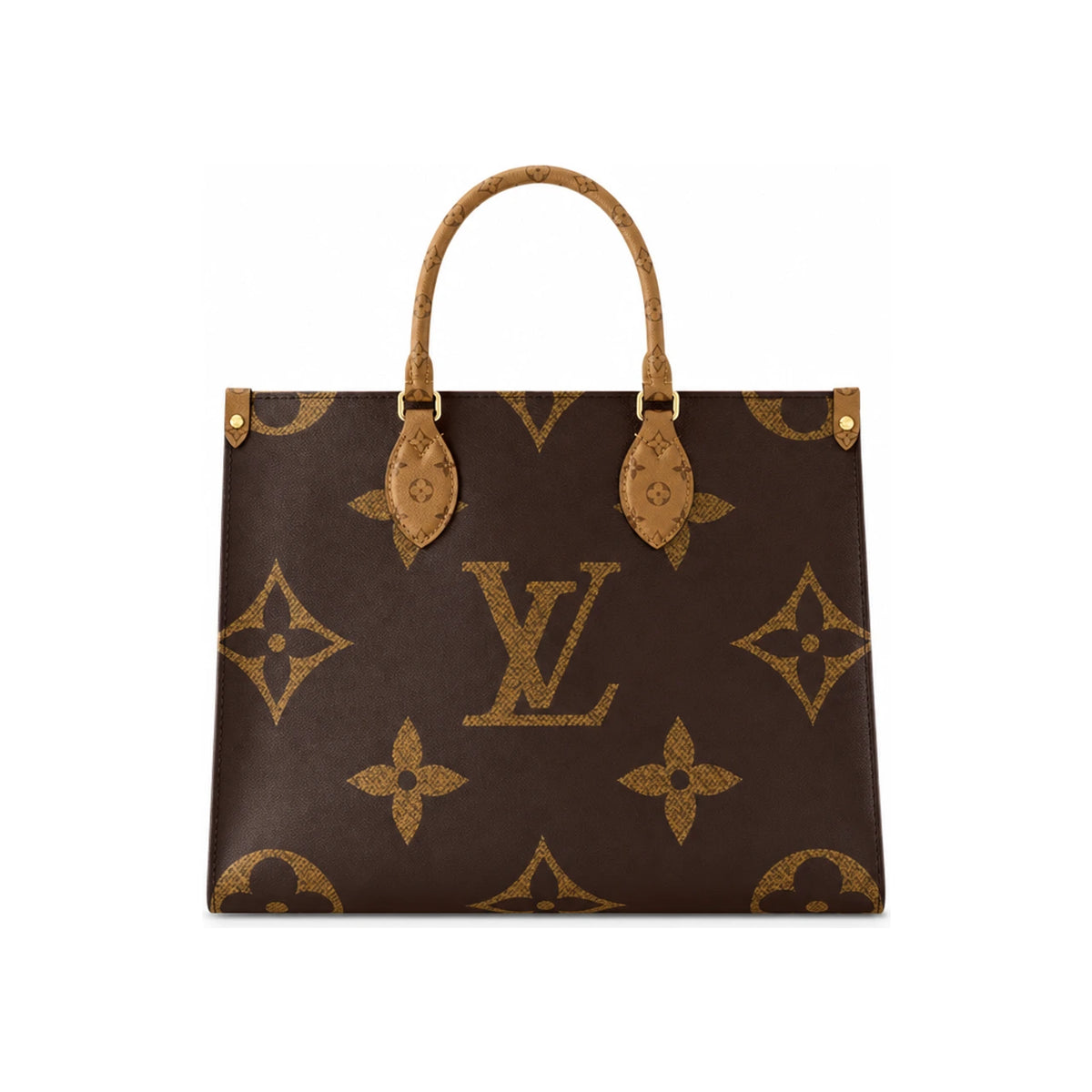 Louis Vuitton OnTheGo MM Monogram Canvas Tote Handbag