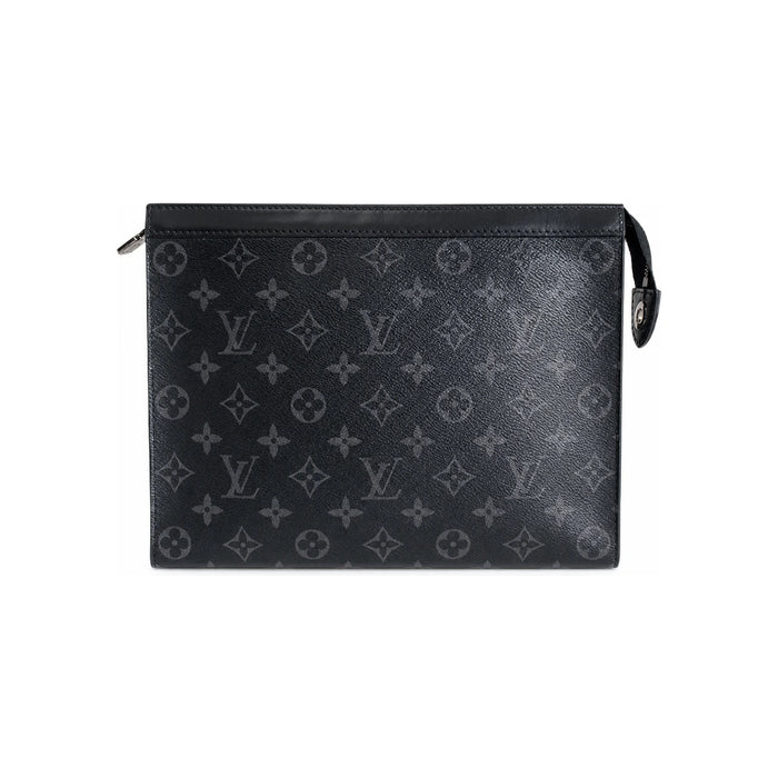 Louis Vuitton Damier Graphite Pochette Voyage MM Clutch Bag