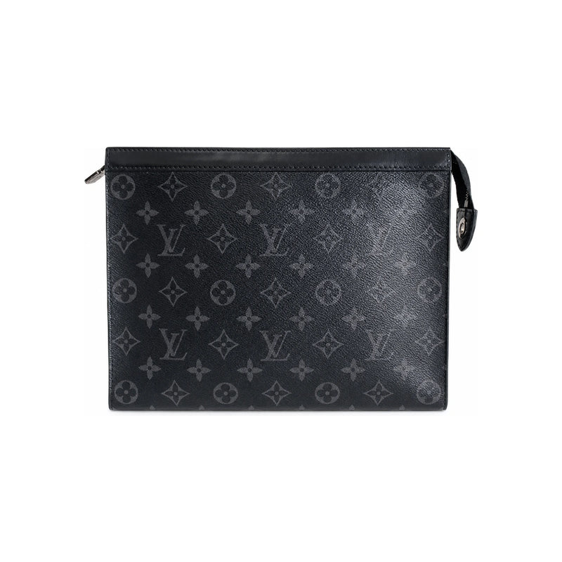 Louis Vuitton Damier Graphite Pochette Voyage MM Clutch Bag