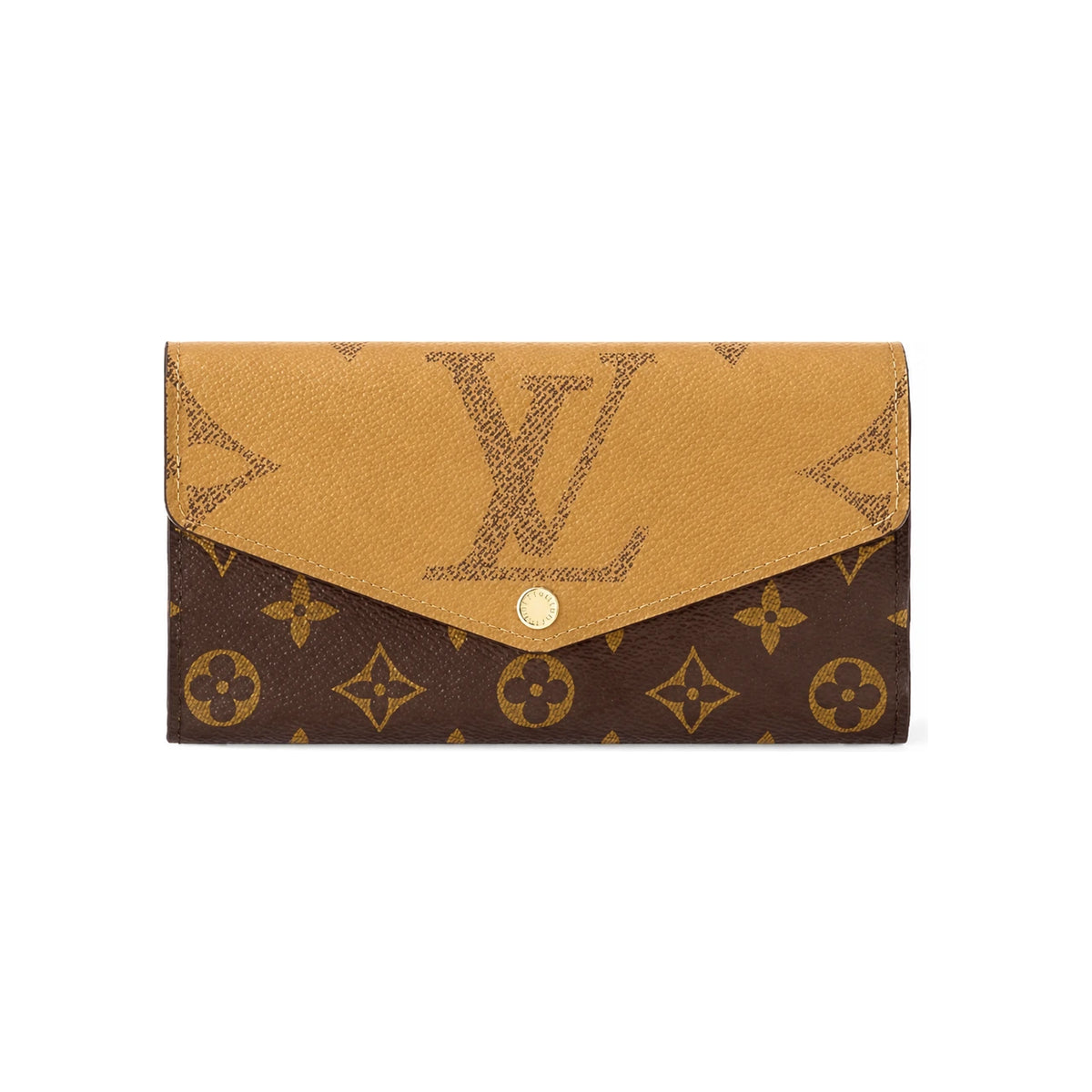 Louis Vuitton Monogram Canvas Sarah Long Wallet Women’s