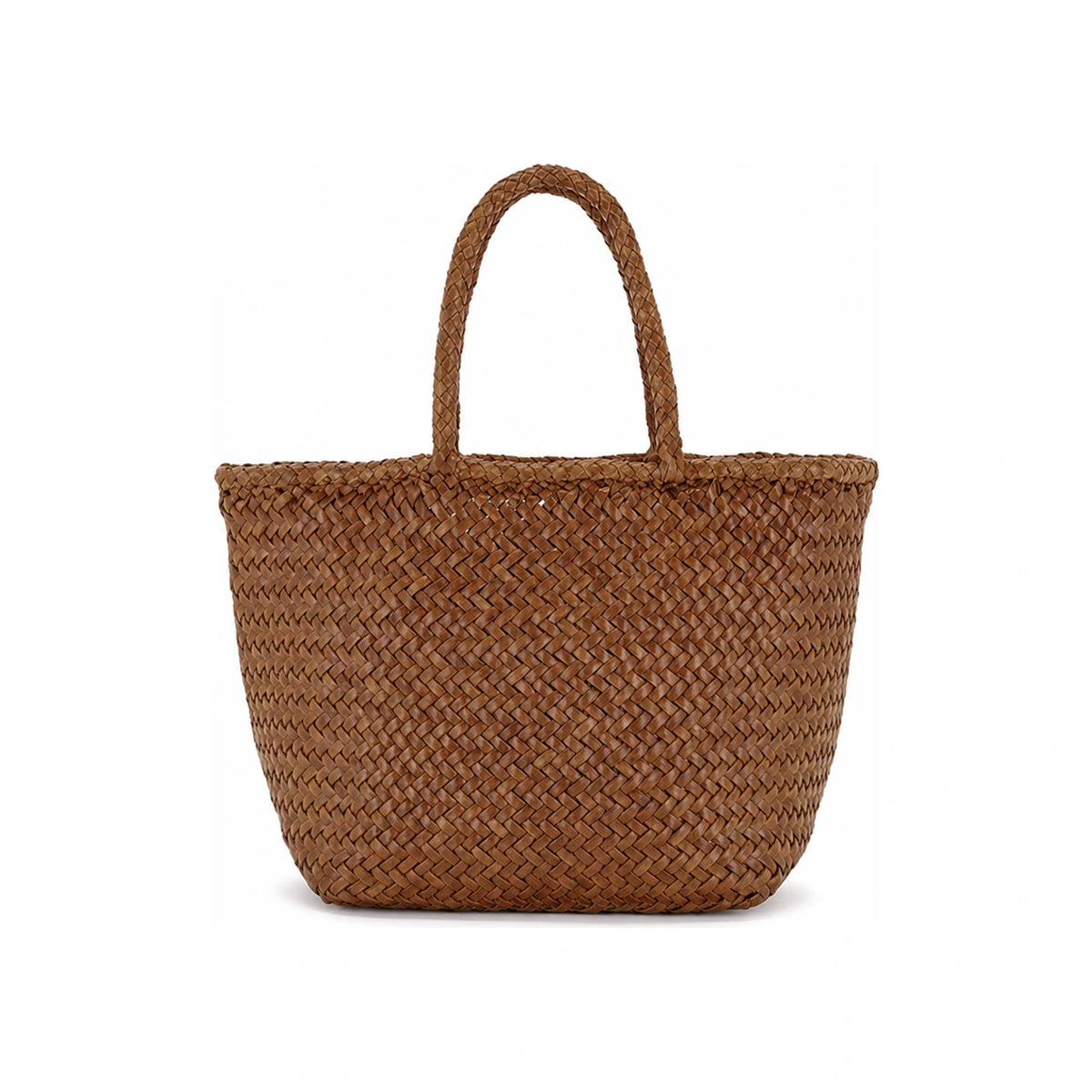 Dragon Diffusion Grace Small Women’s Basket Tote Bag DK Brown