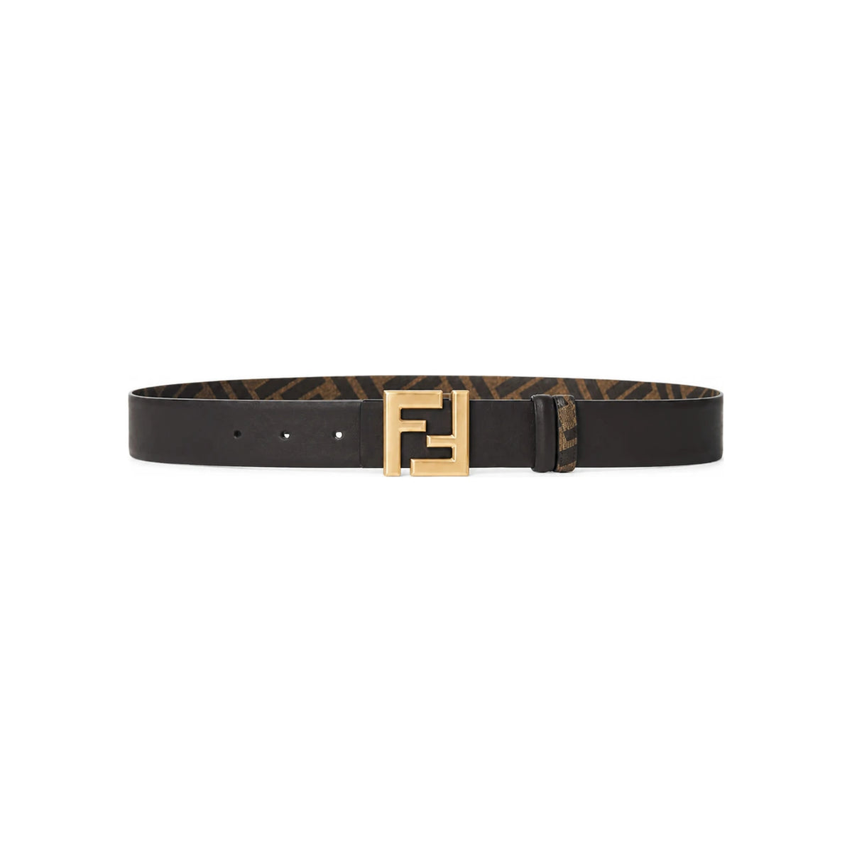 FENDI Men’s Square Reversible Leather Belt 7C0541 ASIW F1S9U