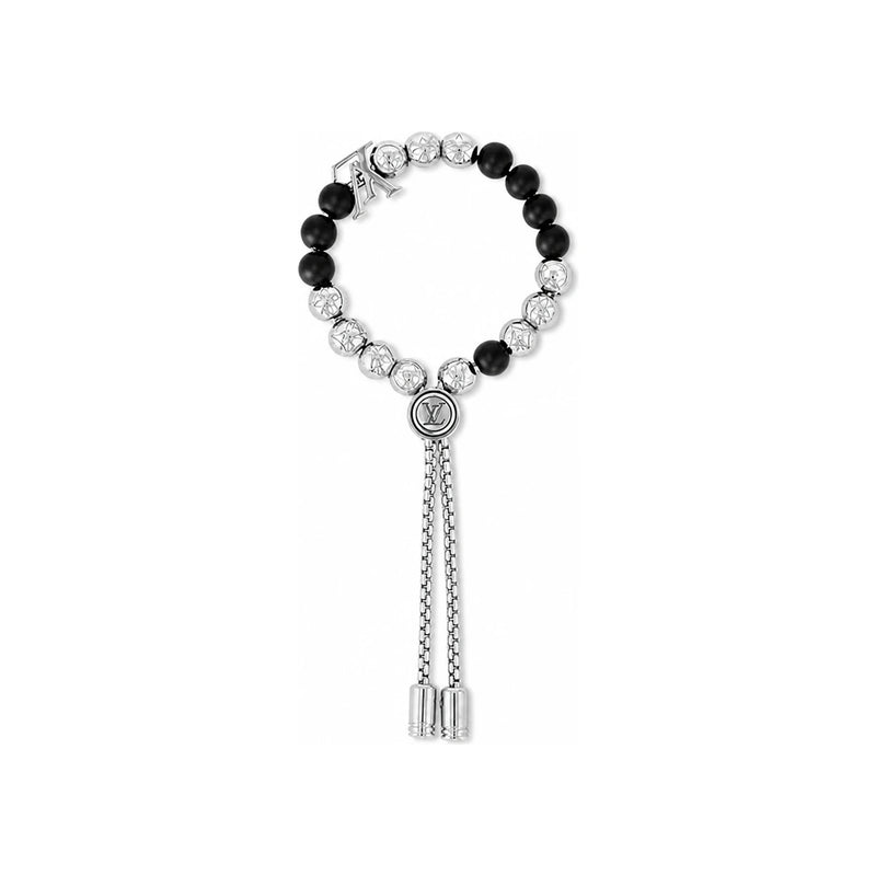 Louis Vuitton Monogram Beads Brass Bracelet