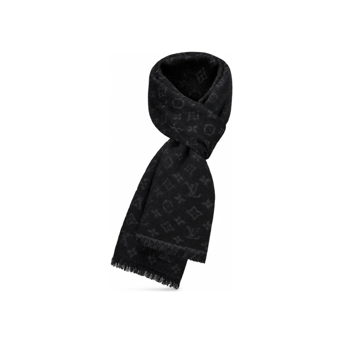 Louis Vuitton Monogram Classic Wool Scarf