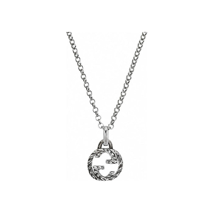 GUCCI Interlocking G Paisley Sterling Silver Neck YBB455535001 455535 J8400 0811