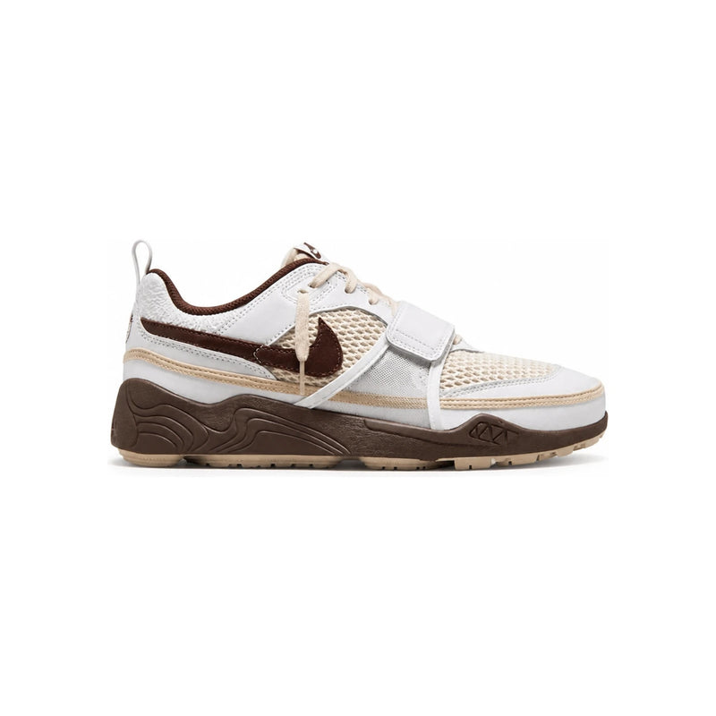 Nike White/Light Chocolate Zoom Field Jax High Top Sneakers HQ3073 100