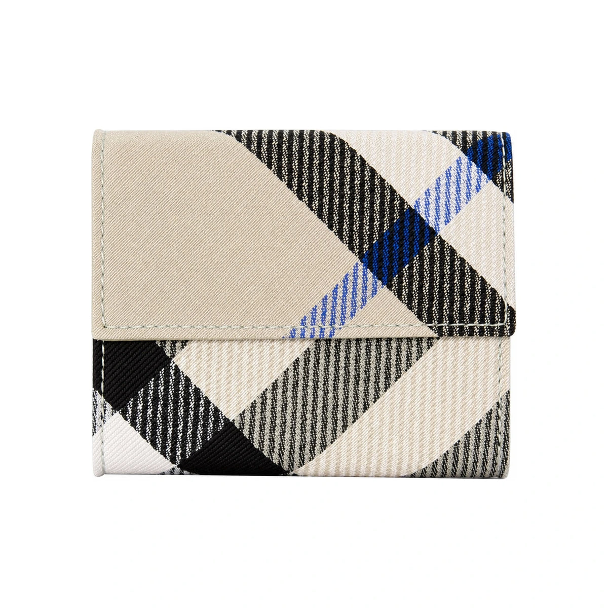 BURBERRY Check Jacquard Women’s Bifold Wallet