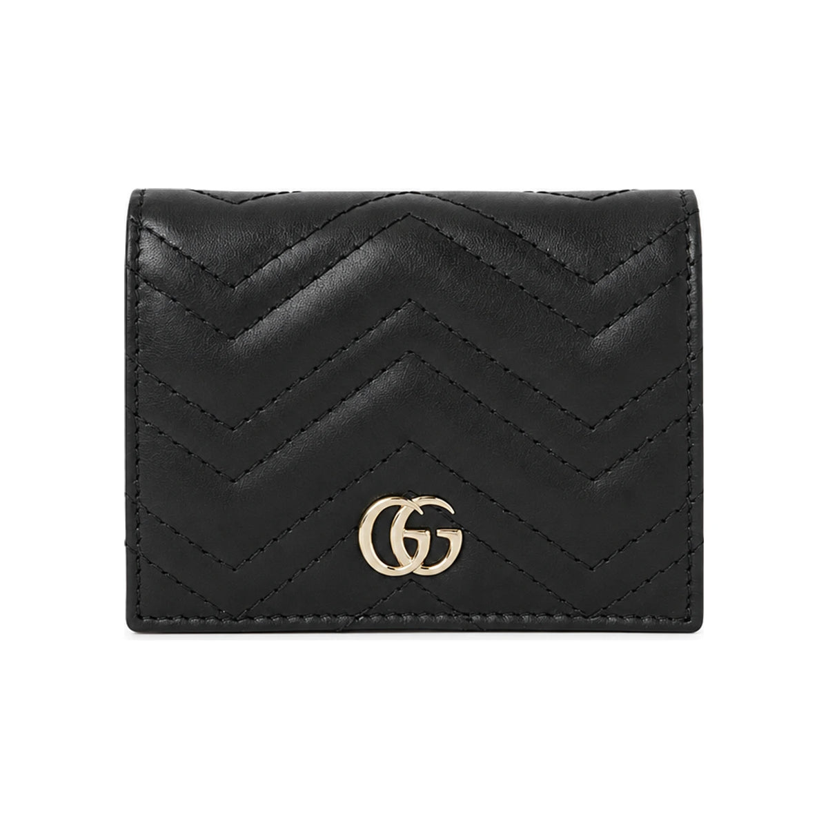 GUCCI Pink Leather Card Case Wallet