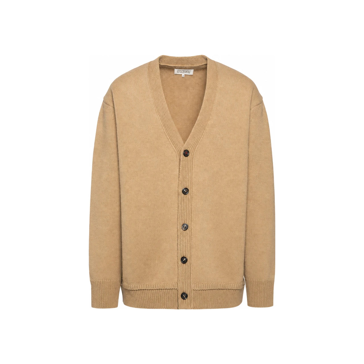 Maison Margiela Back Stitch Elbow Cardigan for Men SI1GP0003 S18064 106F