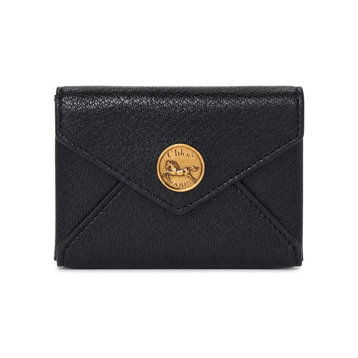 Chloe Envelope Leather Card Holder Wallet for Women CH25SP537O93 001